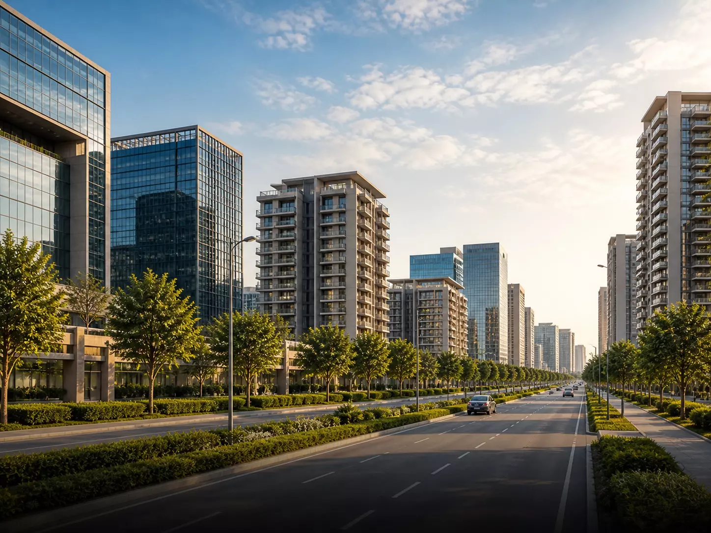 Delhi NCR skyline