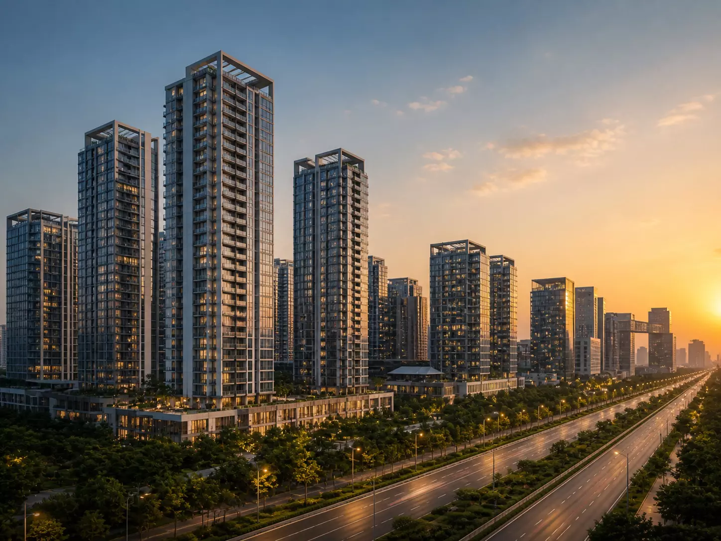 Noida towers
